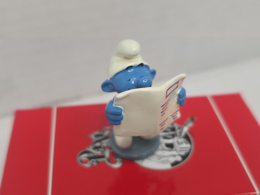 Pixi Mini, ReaderSmurf Reading Book in Box with numbered COA from France